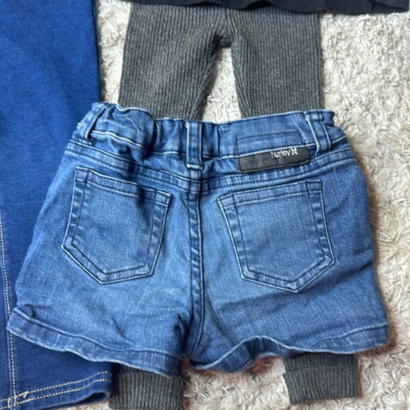 3T girls lot, jeans, leggings, shorts, Disney hoodie, and Tommy shirt - Picture 9 of 14